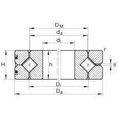 LS SX011814,  DIN 616 ˜ʵĳߴϵ 18