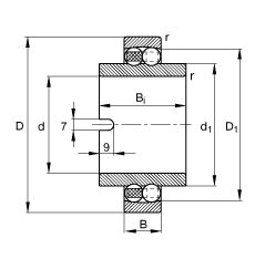 {S 11204-TVH,  DIN 630 ˜ʵҪߴȦL