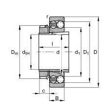 {S 2307-K-TVH-C3 + H2307,  DIN 630  DIN 5415 ˜ʵҪߴ, F׺;o