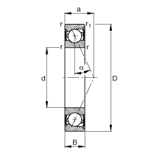 SS B7010-E-2RSD-T-P4S, {(dio)(ji)Ɍb|  = 25㣬ɂ(c)ܷ⣬ǽ|ƹ